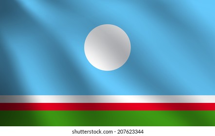 Sakha Republic flag