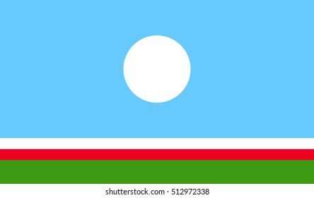 Sakha Republic flag