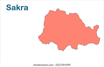 Mapa da subdivisão de Sakra, Distrito de Muzaffarpur, Estado de Bihar, República da Índia, Governo de Bihar, território indiano, Índia oriental, política, aldeia, turismo