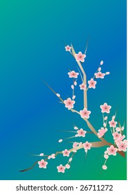 sakura background