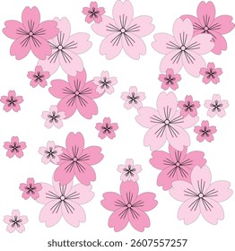 sakura background that makes you feel the feel of sakura country suitable for fresh walpapper