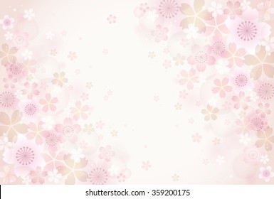 Sakura blossoms background