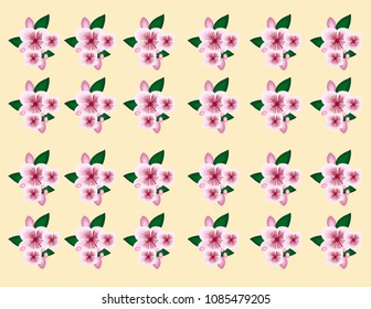 Sakura branch background