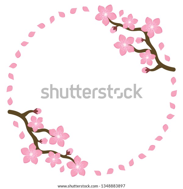 Sakura Cherry Blossom Japanese Theme Background Backgrounds