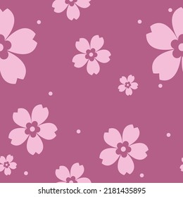 Sakura Flower Blossom Rapport
(Estampa)