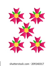 Sakura flower vector illustration 