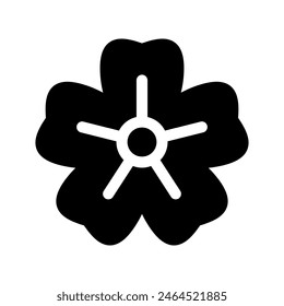 Sakura Icon Vector Symbol Design Illustration