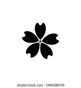 Sakura icon vector. Trendy flat sakura icon from nature collection isolated on white background. Vector illustration can be used for web and mobile graphic design, logo, eps10