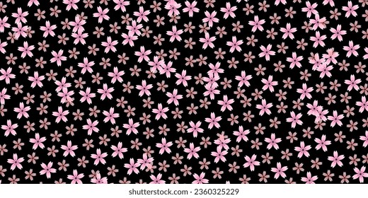 Sakura Japanese Pattern Nengajo Background