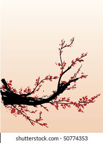 sakura painting