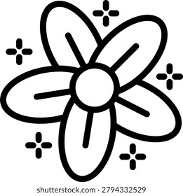 Sakura Spectacle Vector Design Icon Style