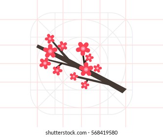 Sakura Twig Icon