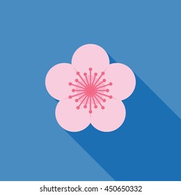 sakura vector icon,