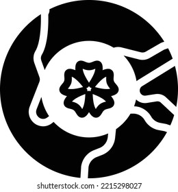 sakura Vector illustration on a transparent background. Premium quality symmbols. Glyphs vector icons for concept and graphic design. 
