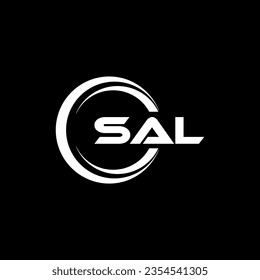 SAL Logo Design, Inspiration für eine einzigartige Identität. Modernes Eleganz und kreatives Design. Markieren Sie Ihren Erfolg mit dem Markieren dieses Logos.