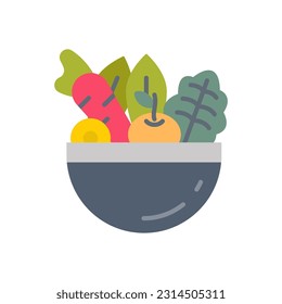 Salad Bar icon in vector. Illustration