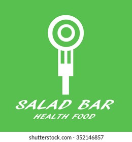 salad bar icon,logo.Vector