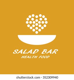 salad bar icon,logo.Vector