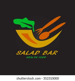 salad bar icon,logo.Vector