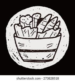 salad doodle
