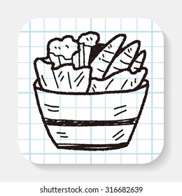 salad doodle