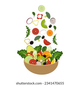 Salad is food that very much vegetables are carrot broccoli brinjal cucumber tomatoes capsicums etc. 