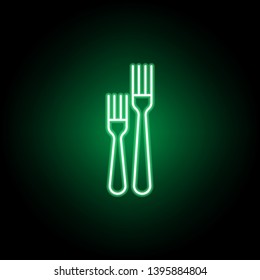 Salad fork, dinner fork icon. Can be used for web, logo, mobile app, UI, UX