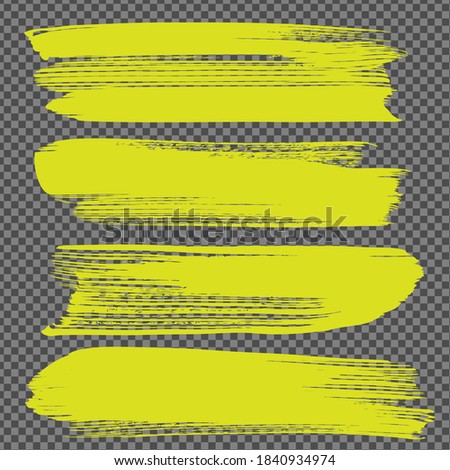 Salad green abstract textured straight long strokes on imitation transparent background