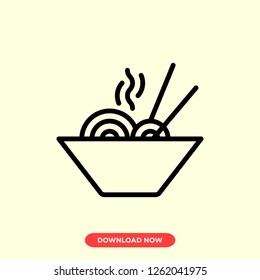Salad icon modern vector style
