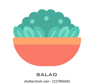 Salad icon signs