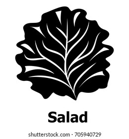 Salad icon. Simple illustration of salad vector icon for web