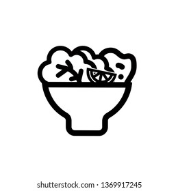 Salad icon,vector illustration. Flat design style. vector salad icon illustration isolated on White background, salad icon Eps10. salad icons graphic design vector symbols.