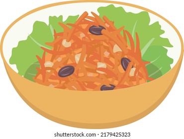 Salad illustration
Carrot salad
Carottes râché