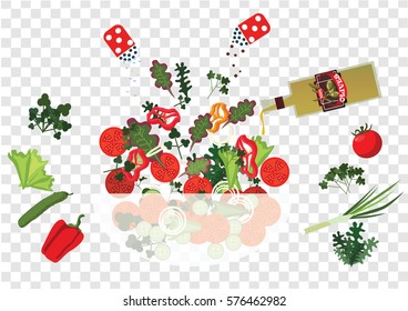 salad ingredients