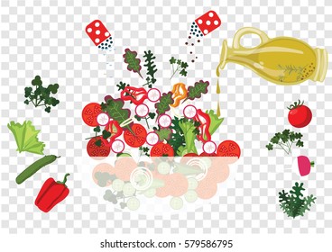 salad ingredients