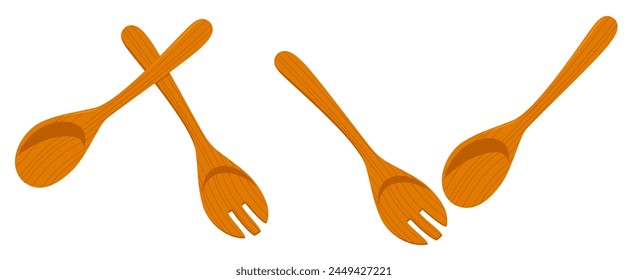 Salad server against white background