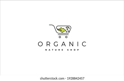 Salad Shop Logo Design Vector illustration