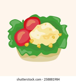 salad theme elements