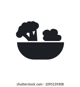 salad vector icon