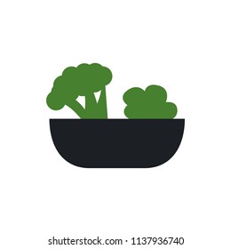 salad vector icon