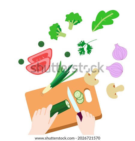 Salad and vegetable cutting board