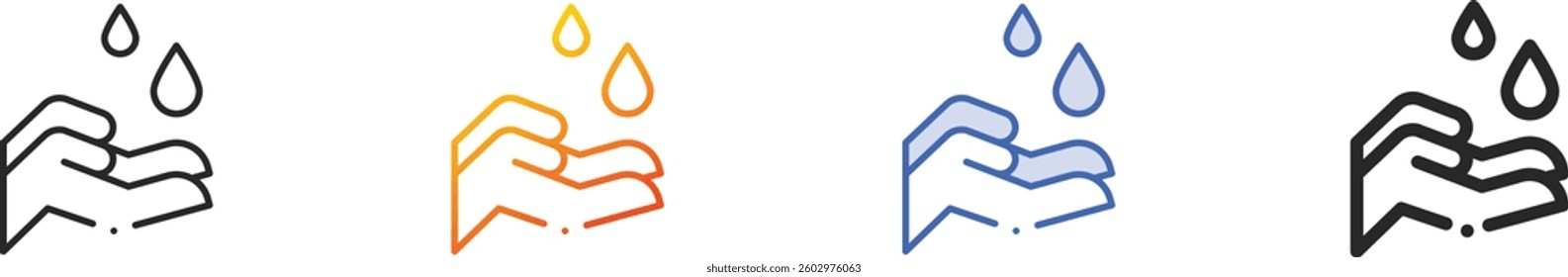 salah icon.Thin Linear, Gradient, Blue Stroke and bold Style Design Isolated On White Background
