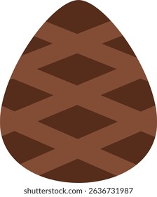 Salak flat icon design style
