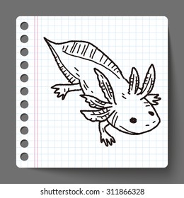 salamander doodle