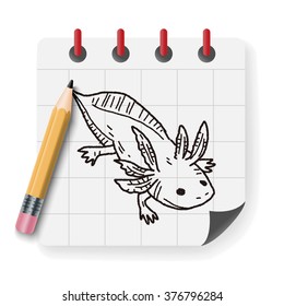 salamander doodle