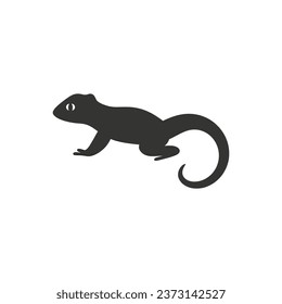 Salamander Icon on White Background - Simple Vector Illustration