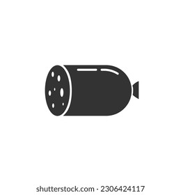 Salami icon vector isolated on white background, Salami transparent sign , beer symbols