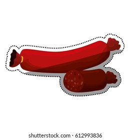 Salami pepperoni food