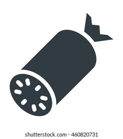 Salami Vector Icon