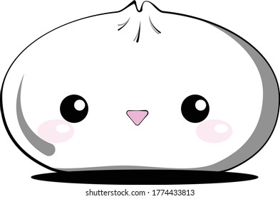 Salapao (steamed bun) with multiple feeling and emotions